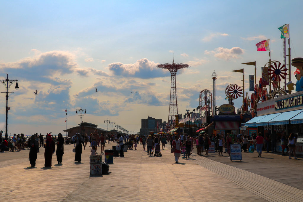 Coney Island - promenade